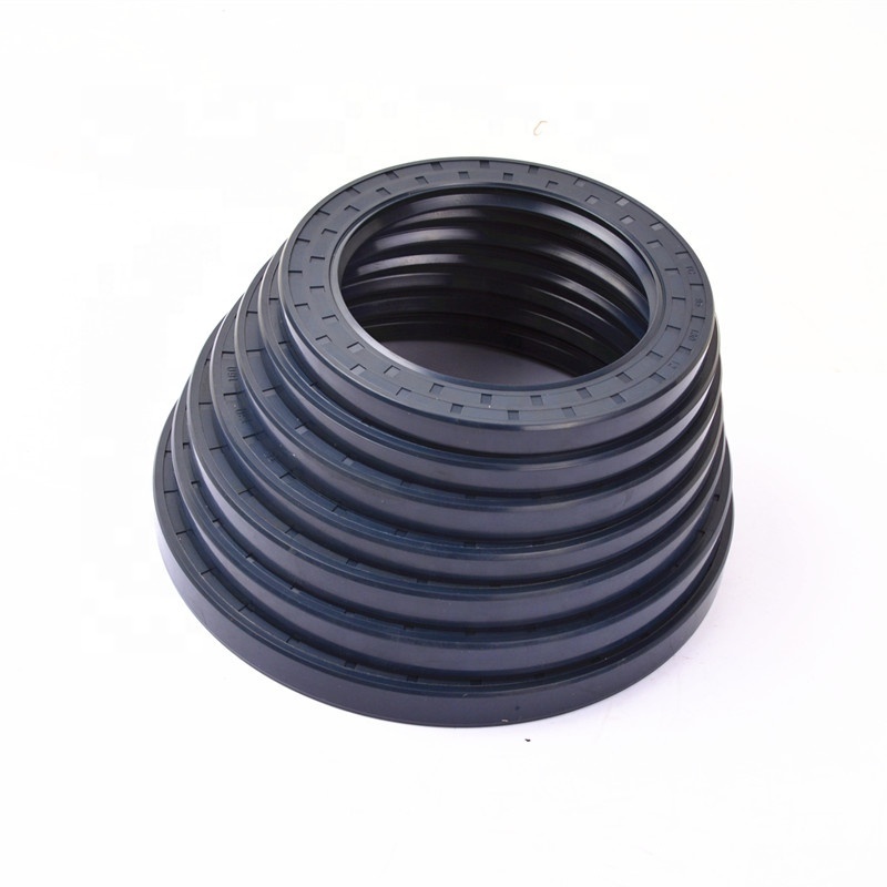 Cuff oil seal NBR FKM oil resistance wear proof high speed rotary reinforced cuff oil seal for mechanical spare part