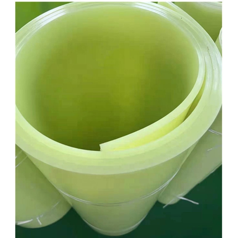 Custom hard damping silicone polyurethane sheets