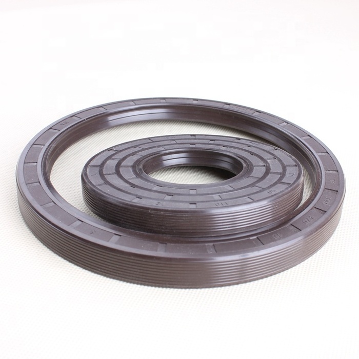 Mechanical NBR FKM rubber rotary shaft TC cuff oil seals reinforced rubber cuff seal for industrial gearboxes Axles Power tools