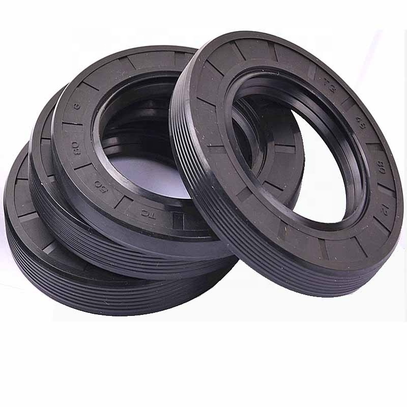 Cuff oil seal NBR FKM oil resistance wear proof high speed rotary reinforced cuff oil seal for mechanical spare part