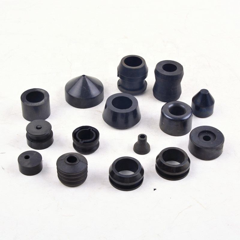 Custom moulded industrial rubber parts wear resistance anti vibration rubber buffer blocks formed rubber parts