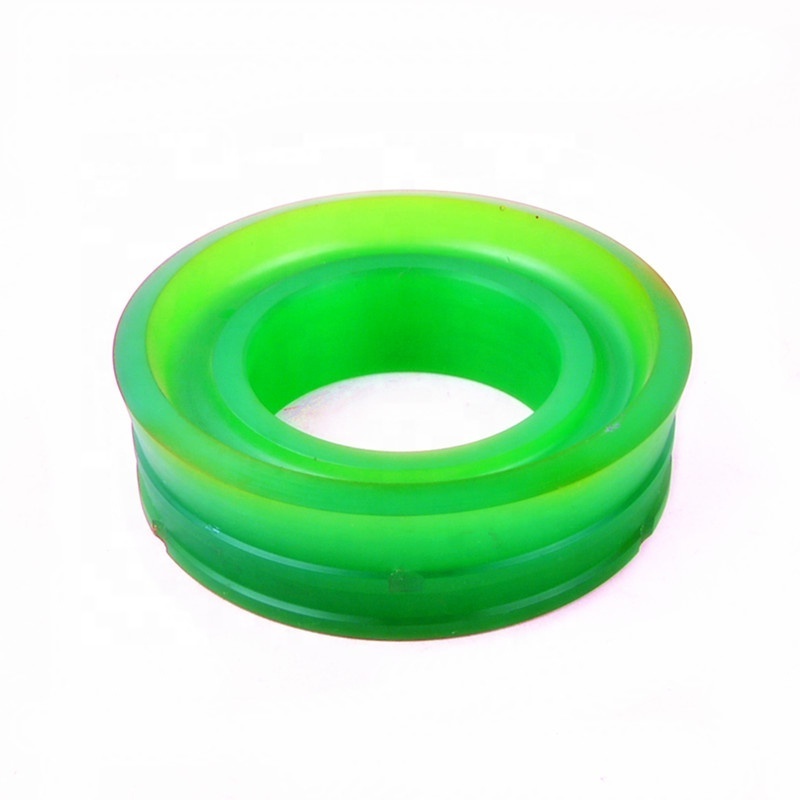 China manufacturer 95 ShoreA TPU PUR PU polyurethane UN DN UM blue oil seal ring cuffs for dust oil water sealing