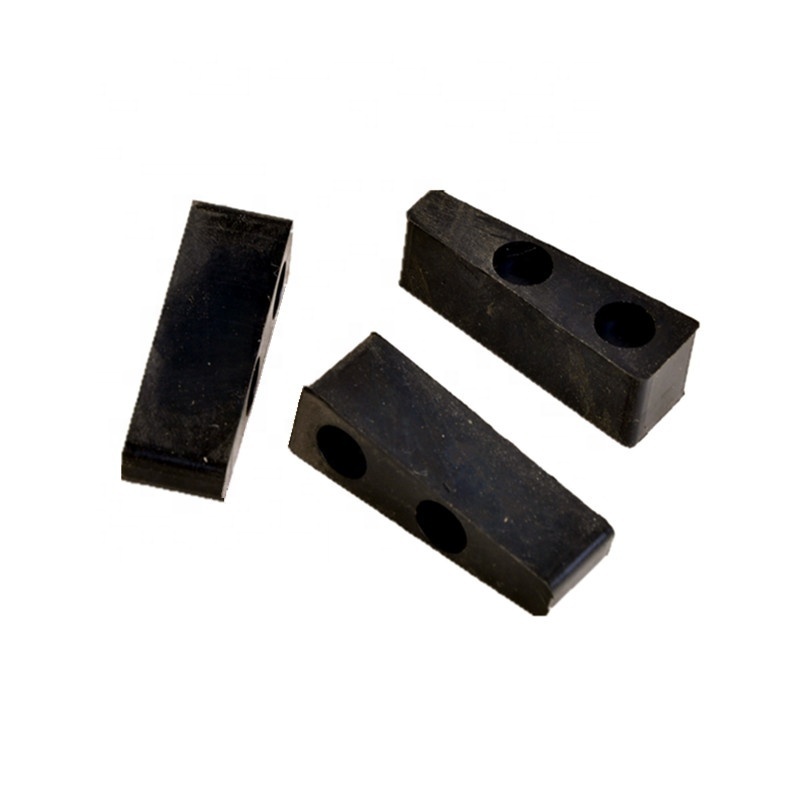 Custom moulded industrial rubber parts wear resistance anti vibration rubber buffer blocks formed rubber parts