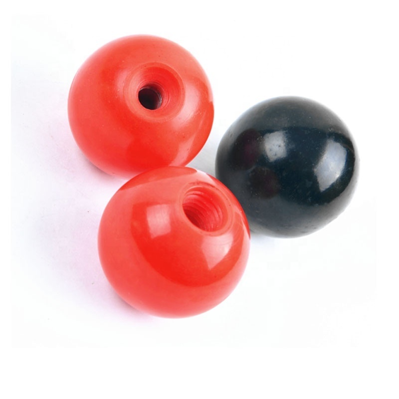 M6 M8 M10 knob nut bakelite plastic non slip grip knobs with fluted or knurled ribbed grip