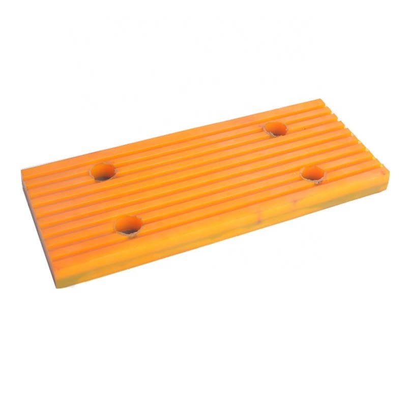 Anti slip stone clamp gasket PU rubber materials clamping pad for marble and brick serisers clamp