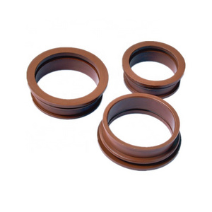 SBR NBR EPDM Bushing Spring Solid Rubber Cylinder Sleeve Hose Spacer boot Customized Molded