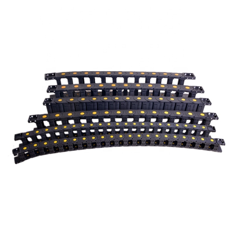 Industrial equipment drag chain CNC machine tools line protection tank chains plastic nylon machinery equipment energy chains