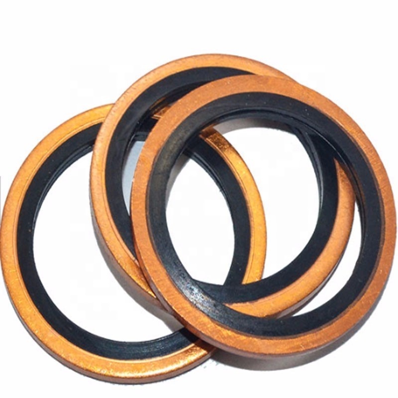 M14 combined sea ring metal rubber compound bonded washer fit M8 M10 oil drain plug gasket ring