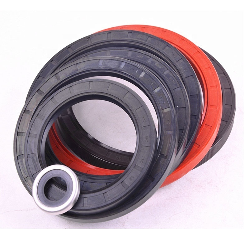 Mechanical NBR FKM rubber rotary shaft TC cuff oil seals reinforced rubber cuff seal for industrial gearboxes Axles Power tools