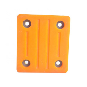 Anti slip stone clamp gasket PU rubber materials clamping pad for marble and brick serisers clamp