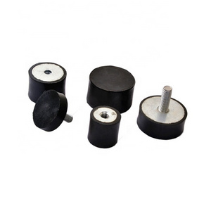 High Elastic Rubber Spring Shock Absorber Bush Anti Vibration Mounts Large EPDE Block Damper Bushing M8