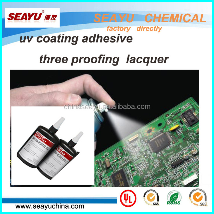 UV 3342 - uv coating adhesive with moisture curing