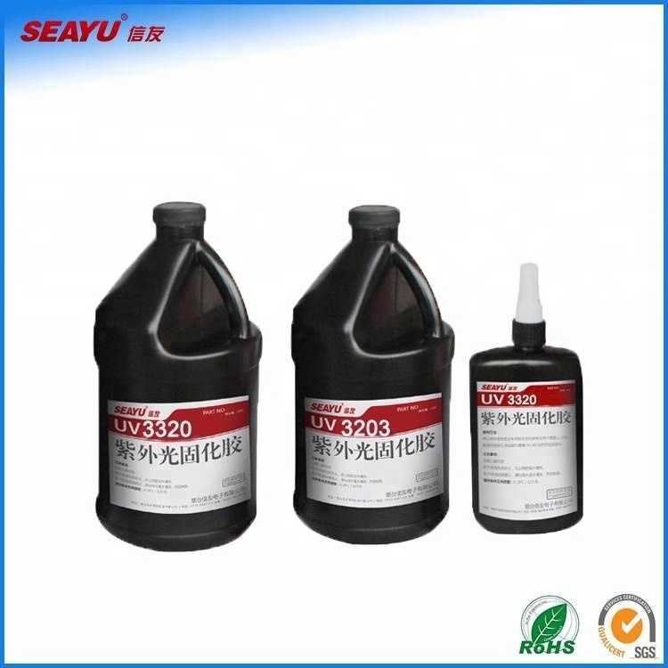 High quality UV glass glue for glass to metal UV3320