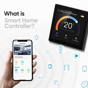 M.DAY panel smart scene wall  switch EU wifi smart thermostat display switch Switch all in one control for Alexa Google Home