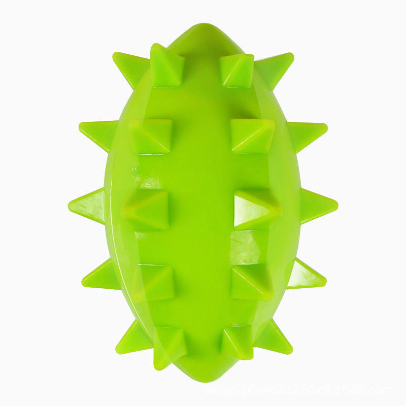 Dog sound ball Sea urchin ball Flow Planet Thorn football training dog grinding teeth bite resistant dog toy