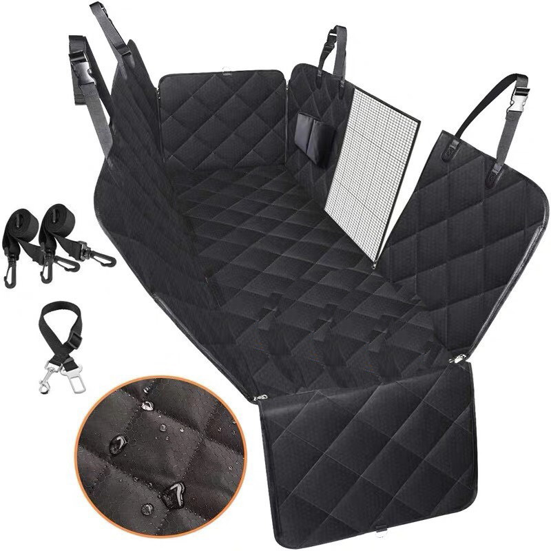 Multi-purpose Pet Dog Car Seat Cover Waterproof Non-Slip Anti-Scratch Pet Car Seat Cover Hammock for Back Seat