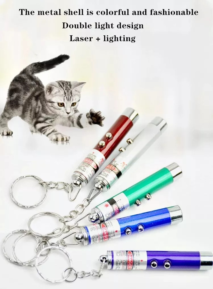 Cat Interactive Toy LED Light Torch Laser Pointer Infrared Laser Cat Laser Toy