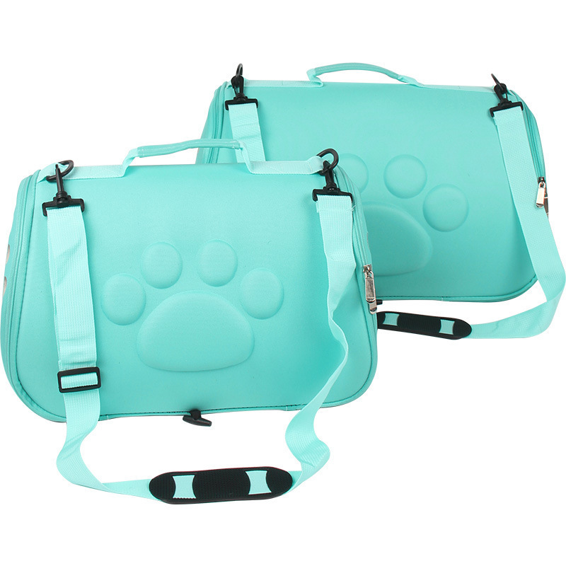 Luxury High Quality Pet Carrier Bags Portable Carrying Shoulder  Breathable Eva Dog Carrier Bags For Small Puppy Dog Cat