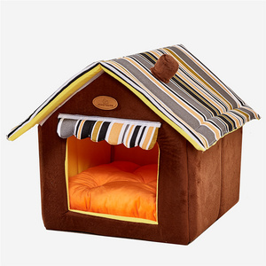 Unique Factory Portable Small Cheap Folding Felt Wholesale Soft Big Home Luxury Indoor Large Pet Cat Dog House