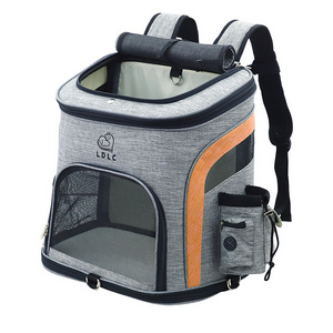 Breathable Large Capacity Cat Back Pack Travel Pet Carrier Backpack