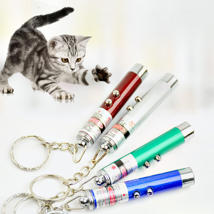 Cat Interactive Toy LED Light Torch Laser Pointer Infrared Laser Cat Laser Toy