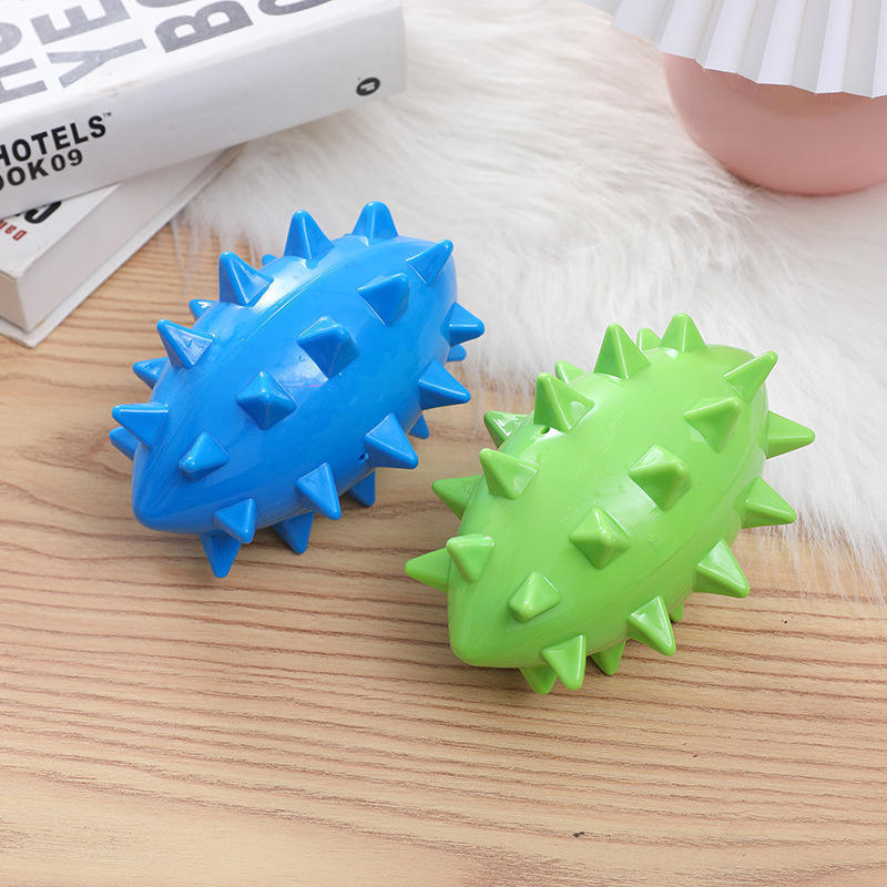 Dog sound ball Sea urchin ball Flow Planet Thorn football training dog grinding teeth bite resistant dog toy