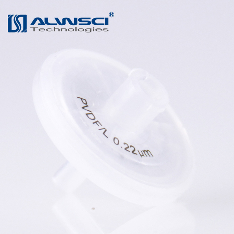 ALWSCI 13mm 25mm sterile hydrophilic pvdf sterile syringe filter