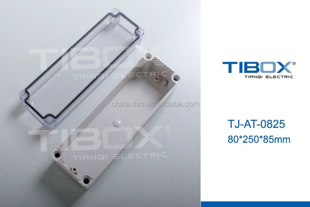 TIBOX ABS plastic switch junction box enclosure housing with lid/transparent cover