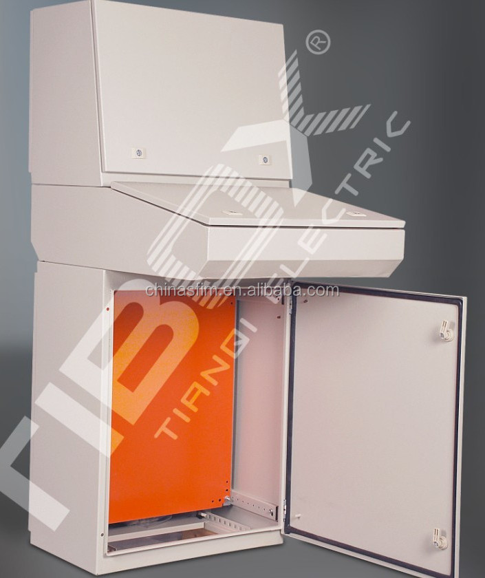 TIBOX metal enclosure distribution box enclosed electrical operator control desk