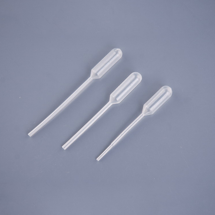 Plastic disposable transfer pipette lab graduate pipet