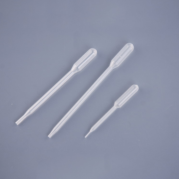 Plastic disposable transfer pipette lab graduate pipet