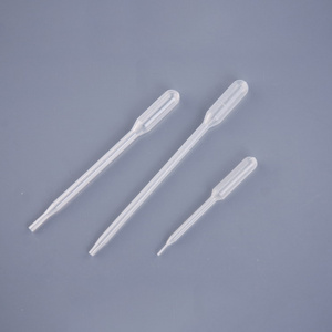 Plastic disposable transfer pipette lab graduate pipet