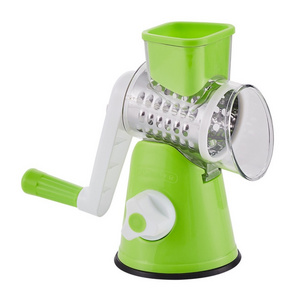 Kitchen Accessories Custom Hand Speedy Safe Vegetable Cutter Slicer, Wholesale Mini Spiral Slicer Drum Grater