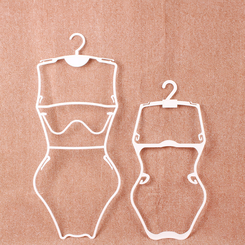 High Quality Cheap Clothing Bikini Hangers Full Body Shape Plastic Hangers For Swimwear