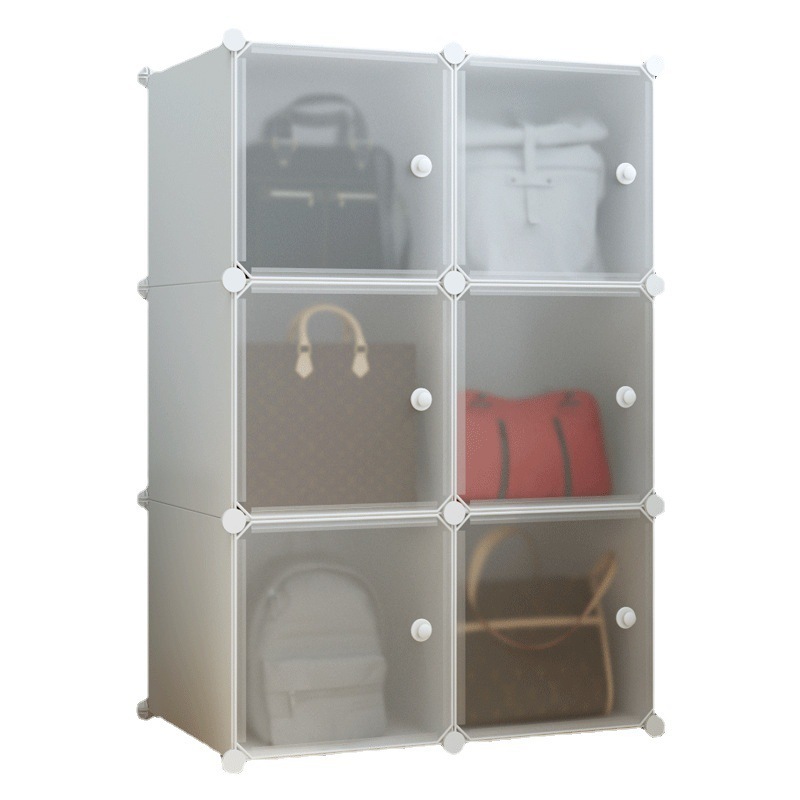 Household Storage Organizer Shelf Combination Shoe Bag Closet Storage Rack Organizer Cabinet