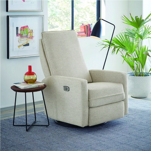 SANS Wholesale Power Upholstered Swivel Glider Recliner Chair Living Chair Room