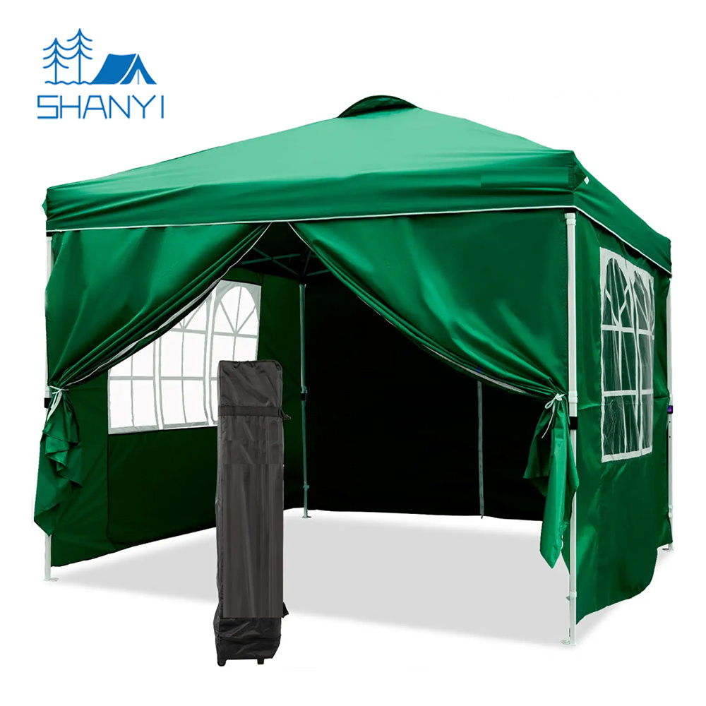 Factory Wholesale Custom Commercial  Outdoor 10x10 canopy tent Outdoor Gazebo  with sidewalls