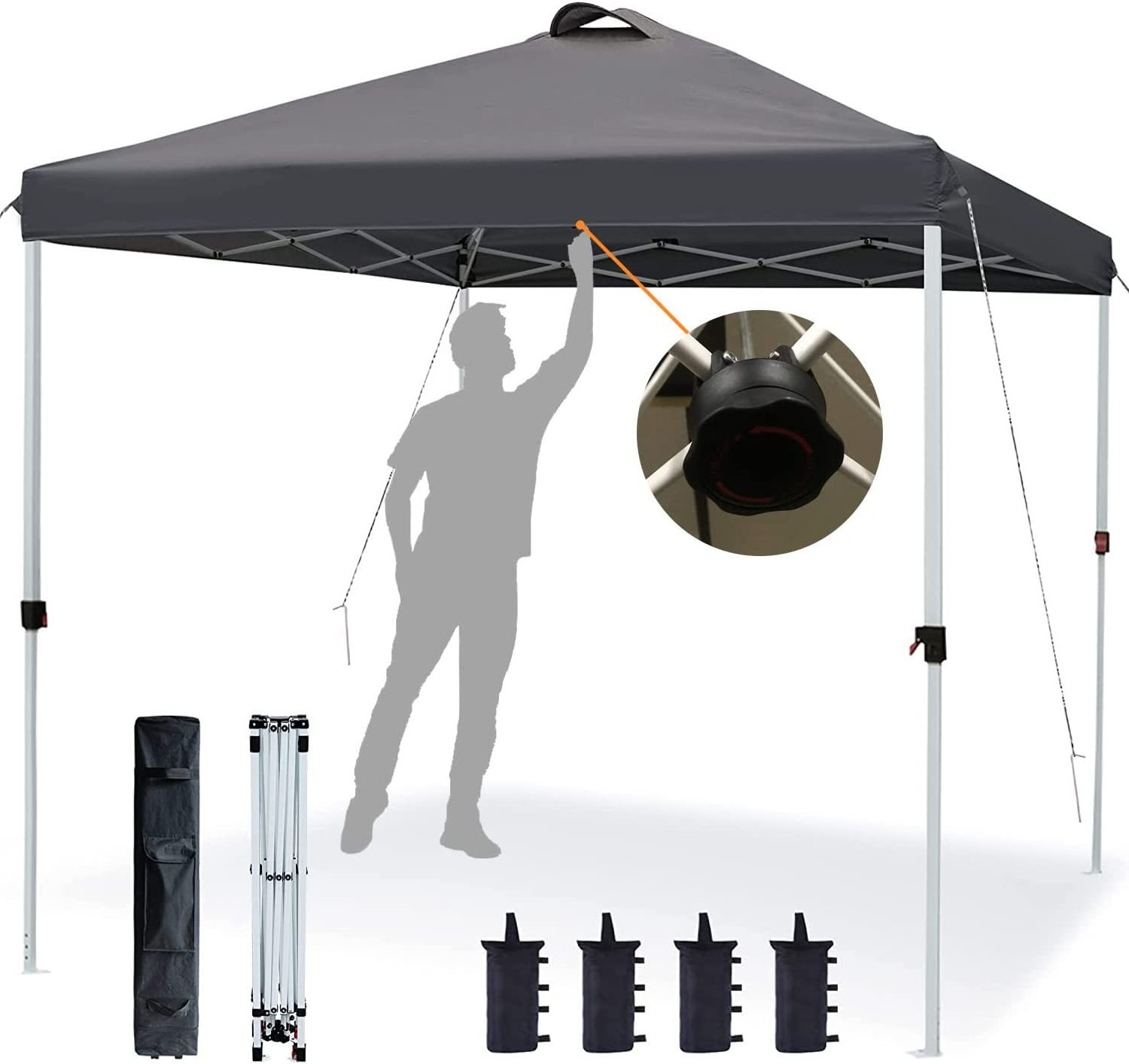 10x10 portable gazebo tents easy pop up outdoor trade show tent Instant Shelter canopy tent