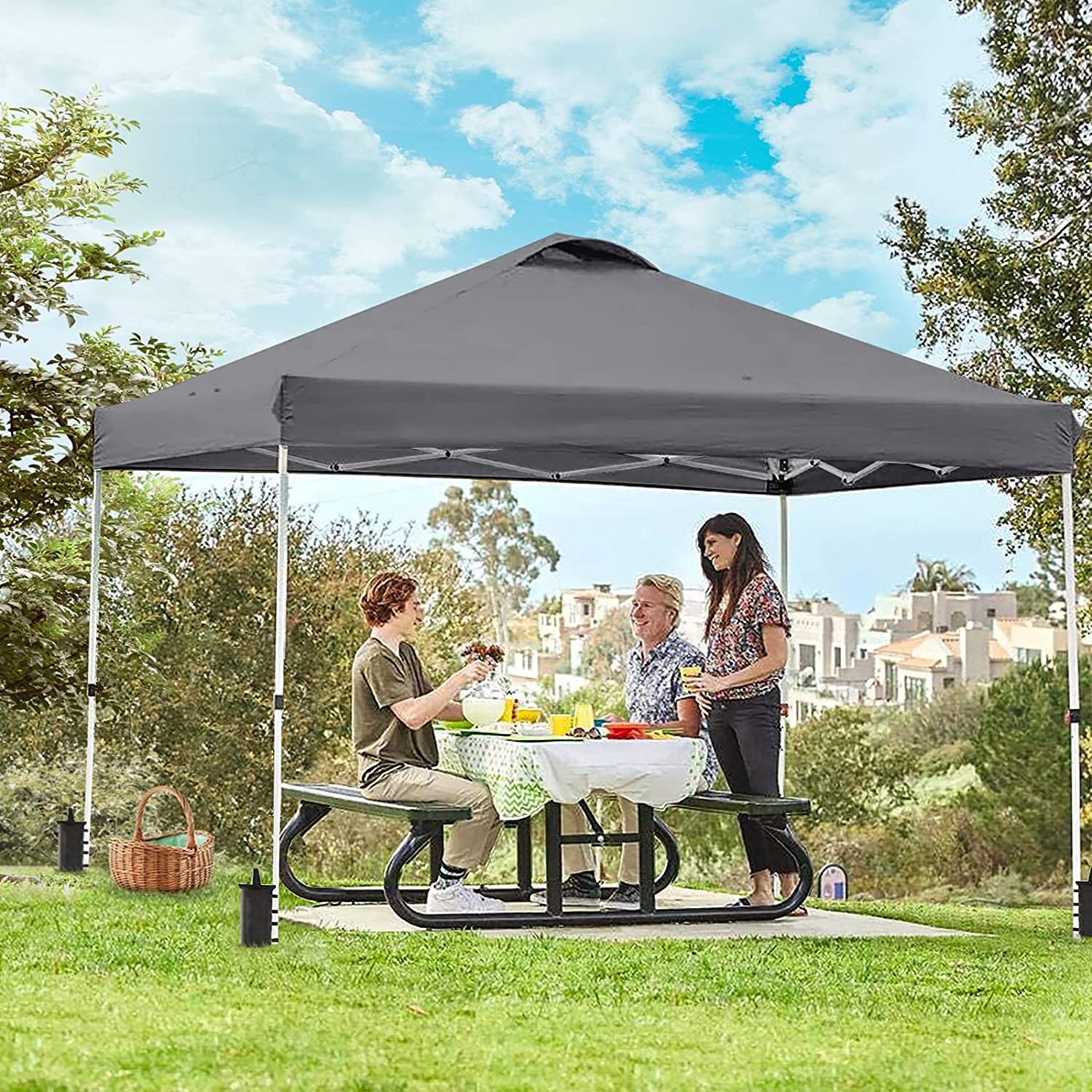 10x10 portable gazebo tents easy pop up outdoor trade show tent Instant Shelter canopy tent