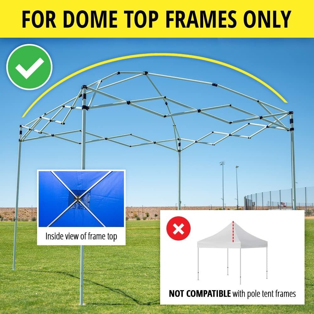 Factory Wholesale Low MOQ Waterproof 10x10 Pop Up Canopy Top Replacement Cover (Top Only)