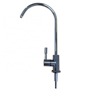 Chrome Plating Quick fitting Tap Swivel Direct drinking water hot cold kitchen faucet