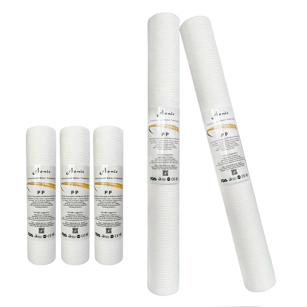 Free Sample Large Flow Replacement pp sediment filter cartridge free sample PP cotton filter