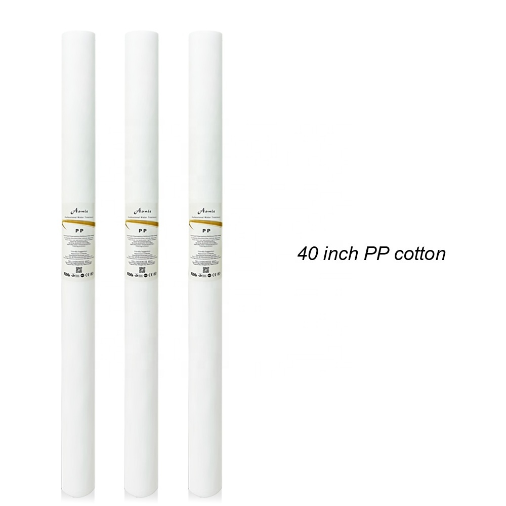 Free Sample Large Flow Replacement pp sediment filter cartridge free sample PP cotton filter