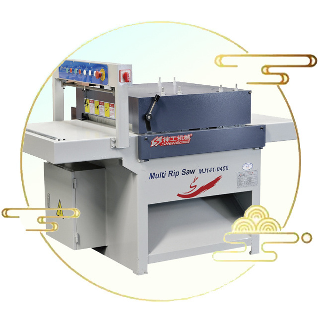 Shengong ODM aserradero maquina multi discos de sierra para madera sierra de corte de madera