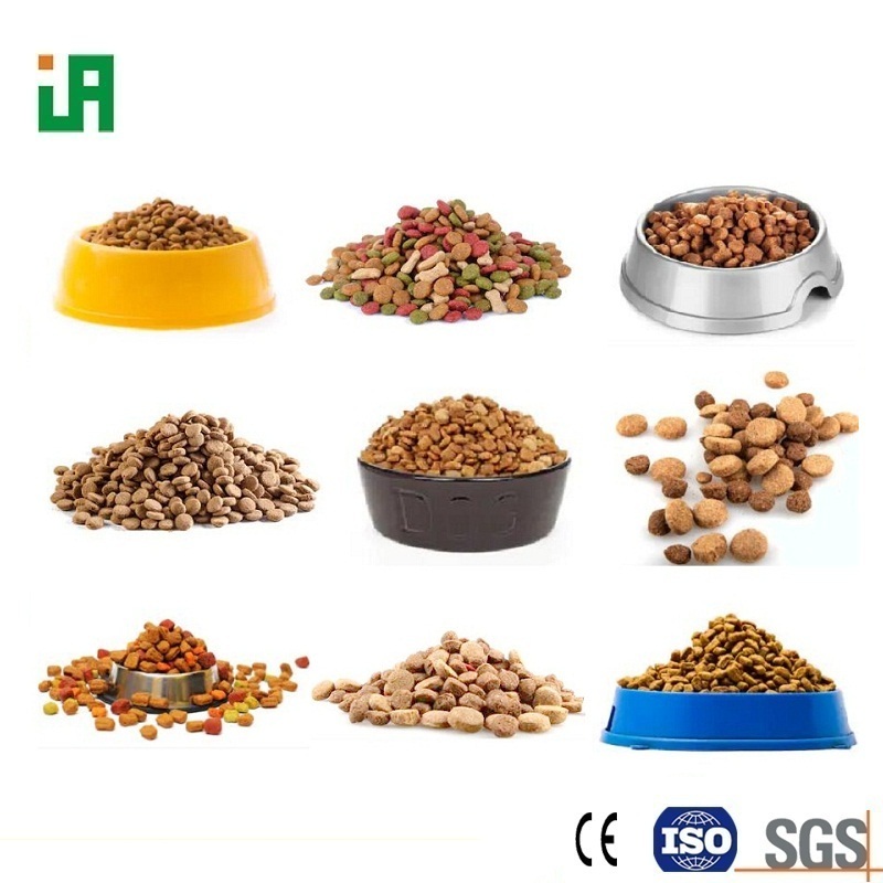 Different shapes sizes and flavors of dog food production line double-screw extruder and multi-energy oven