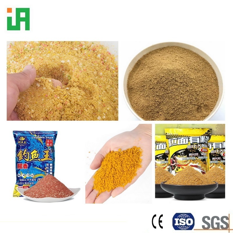 Grain-based materials floating fish feed pellet and fishing bait production line blender extruder dryer crusher and bagger