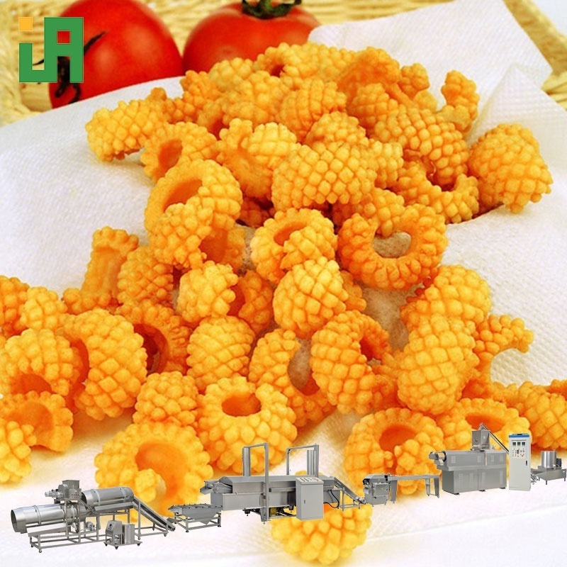 High quality low price high quality after sale Twin Screw Professional Puffed Corn Puff Snack Extruder Making Machine