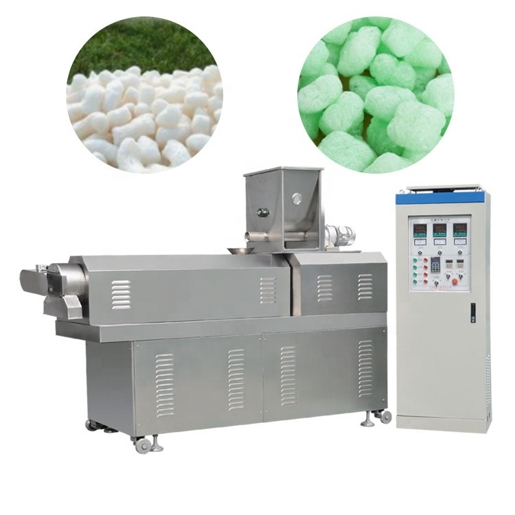 Modified Corn Starch /degradable packing peanuts Making Machine Production Line