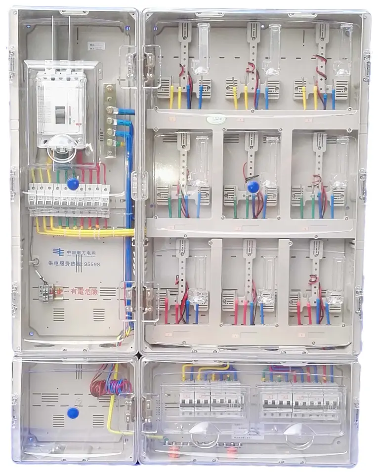 single phase and three phase energy meter box metering box junction box