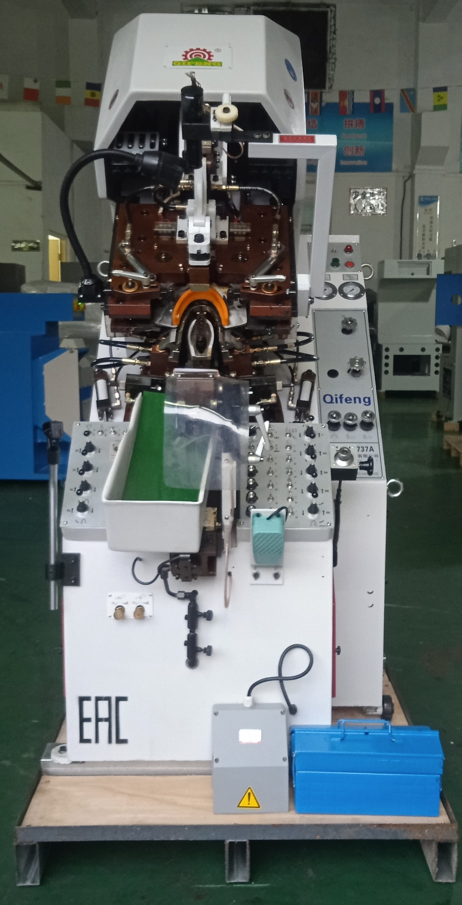 Used shoe machine reconditioned toe lasting machine